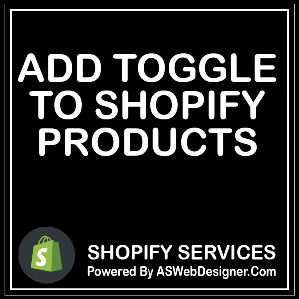 Add Toggle For Product Description On Shopify Shopify Small Tasks Dropshipping Print On Demand eCommerce Dropship Expert Agency Company